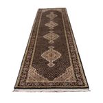 Runner Oriental Rug - Tabriz - 372 x 81 cm - black