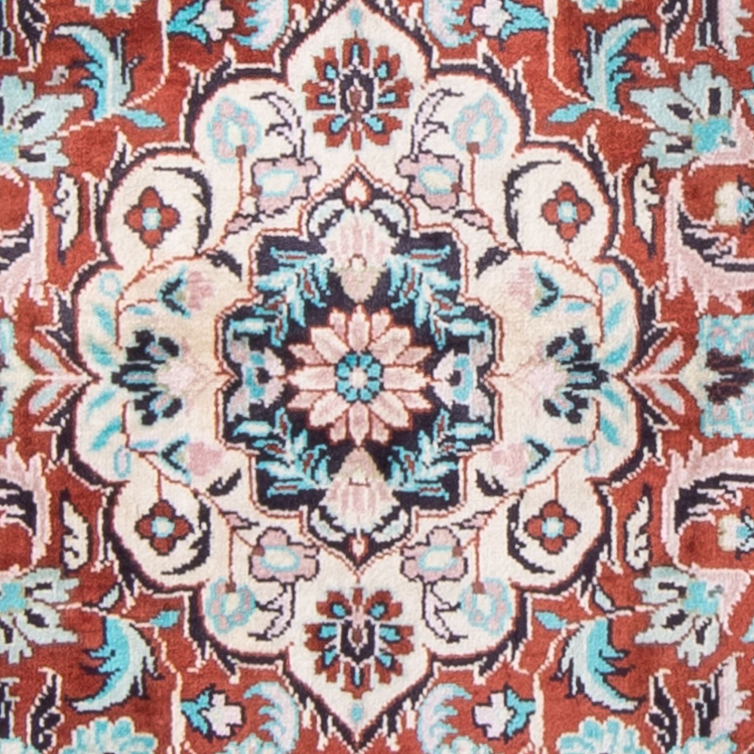 Silk Rug - Chinese Silk - 93 x 62 cm - red