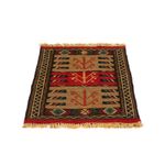 Kelim Rug - Oriental - 90 x 60 cm - multicolored