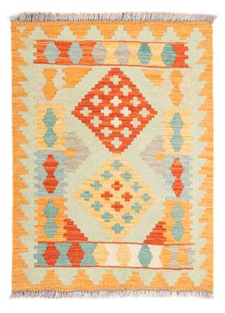 Kelim Rug - Splash - 89 x 63 cm - multicolored