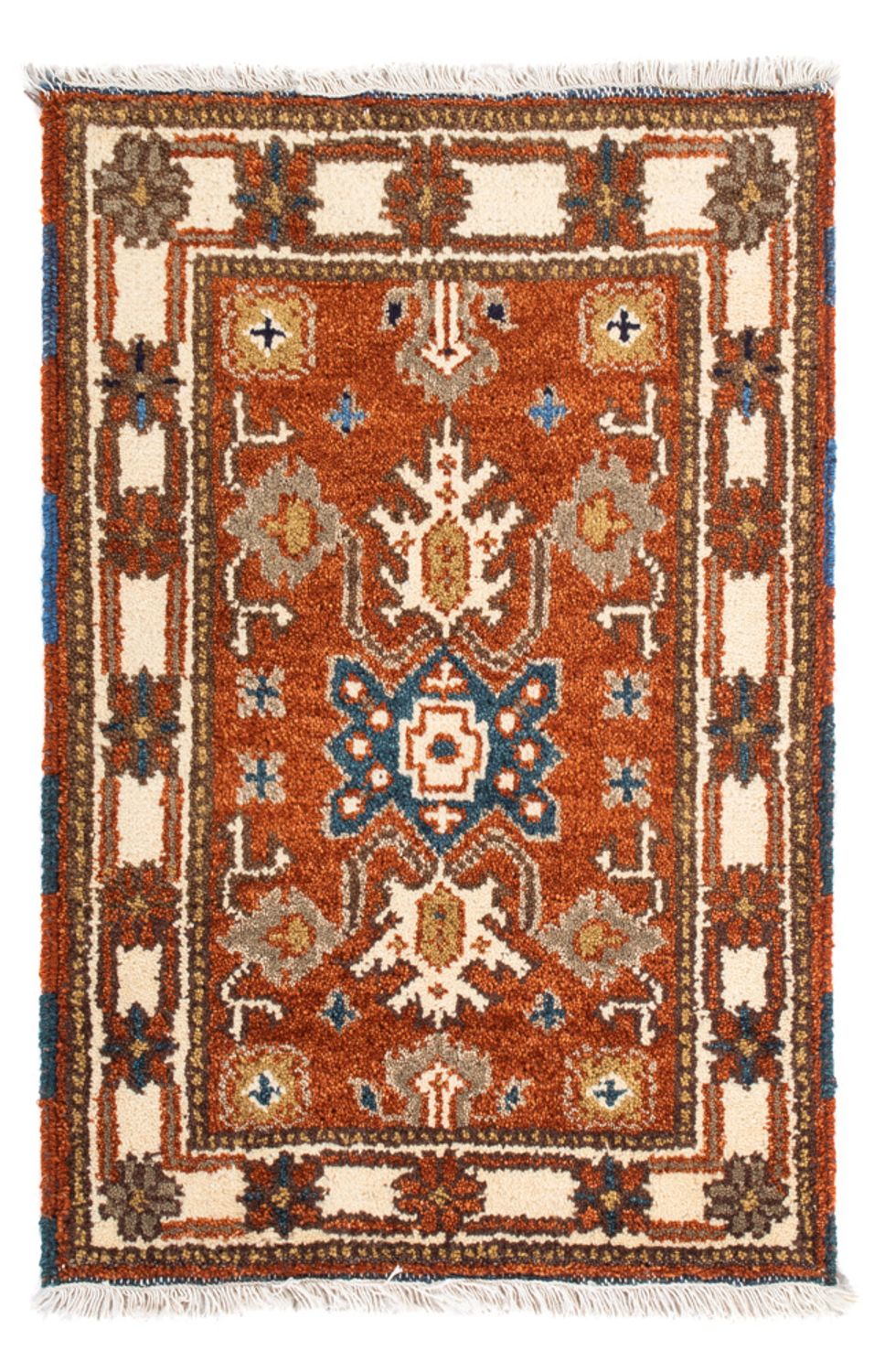 Oriental Rug - 93 x 63 cm - rust