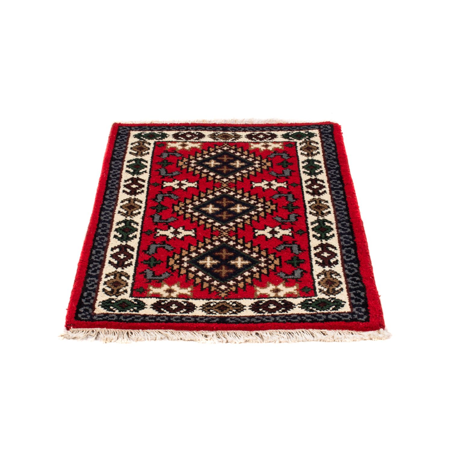 Oriental Rug - 90 x 60 cm - red