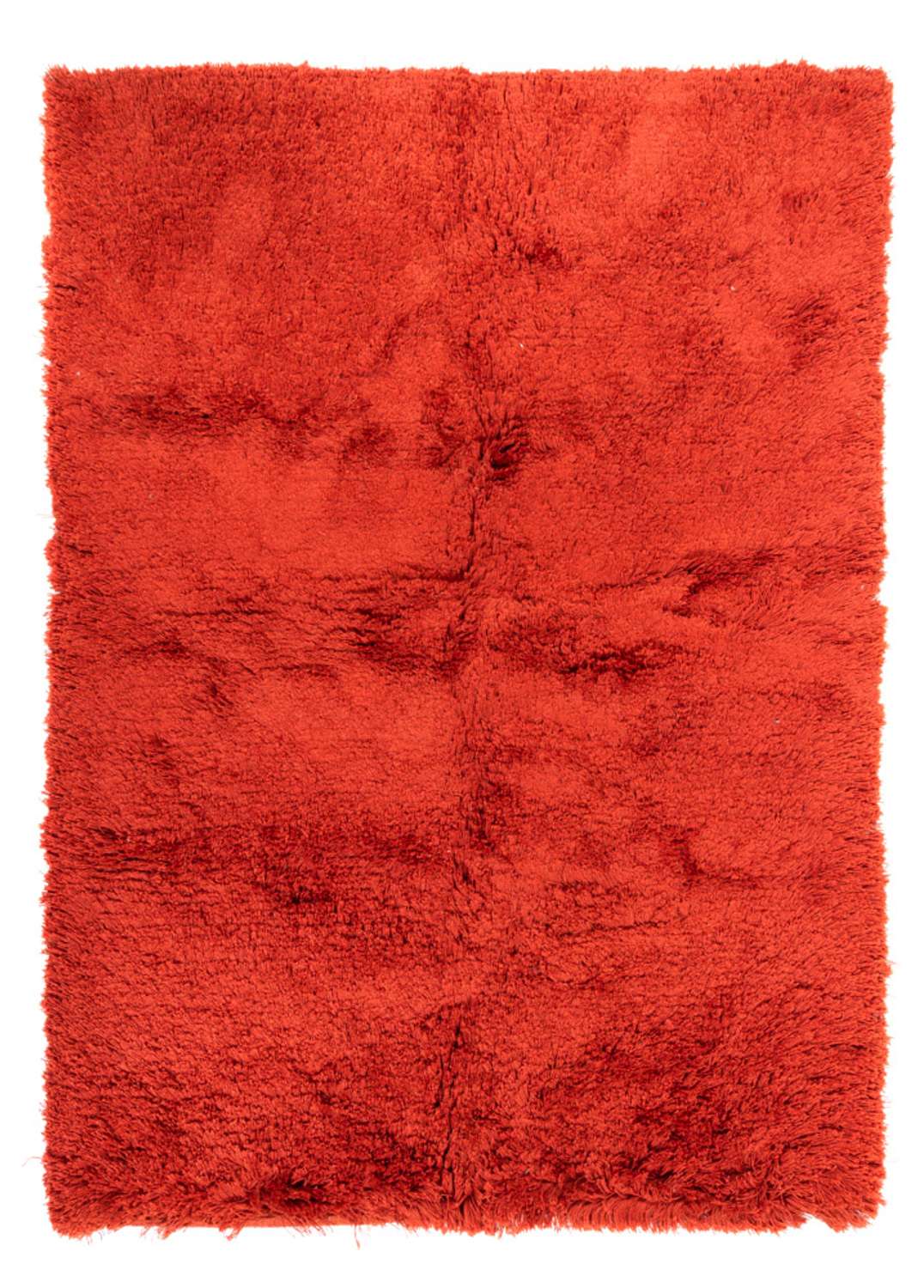 High-Pile Rug - 230 x 160 cm - red