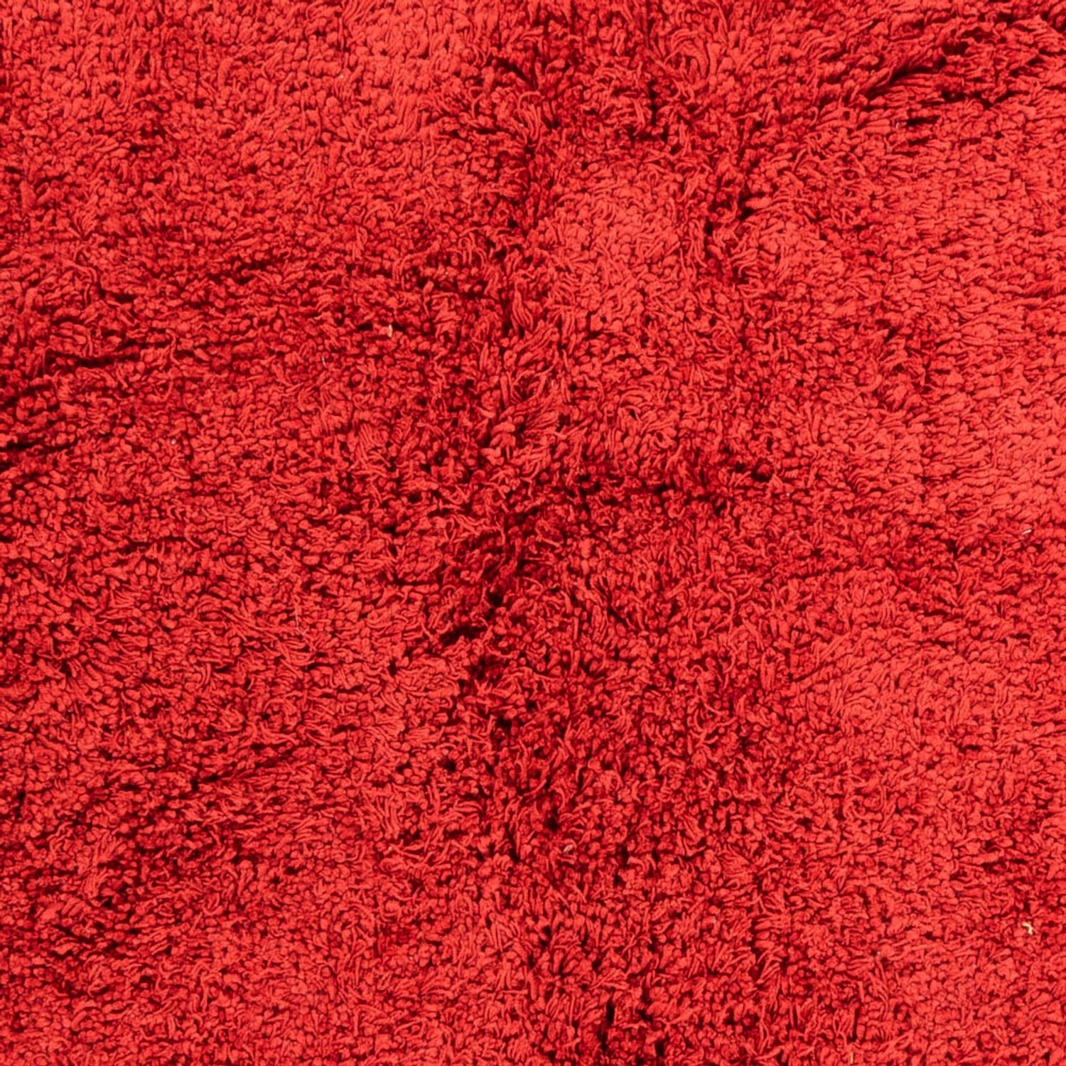 High-Pile Rug - 200 x 140 cm - red