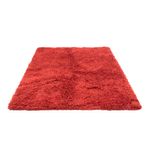 High-Pile Rug - 200 x 140 cm - red