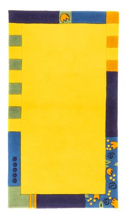 Modern Rug - 160 x 90 cm - yellow