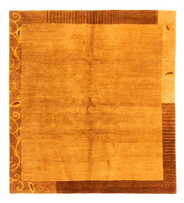 Nepal Rug square  - 207 x 199 cm - rust