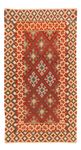 Runner Kelim Rug - Splash - 203 x 110 cm - red