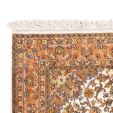 Silk Rug - Kashmir Silk - 149 x 95 cm - beige