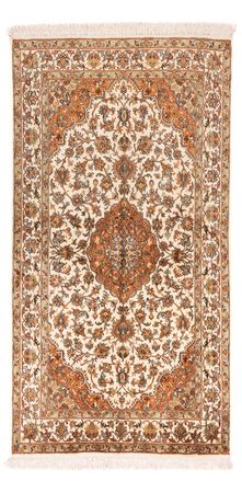 Silk Rug - Kashmir Silk - 168 x 95 cm - beige