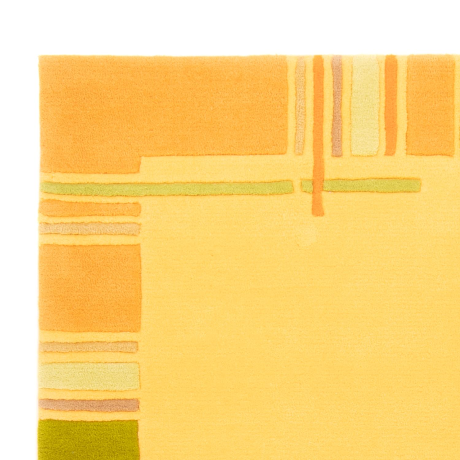 Rug - 180 x 120 cm - yellow