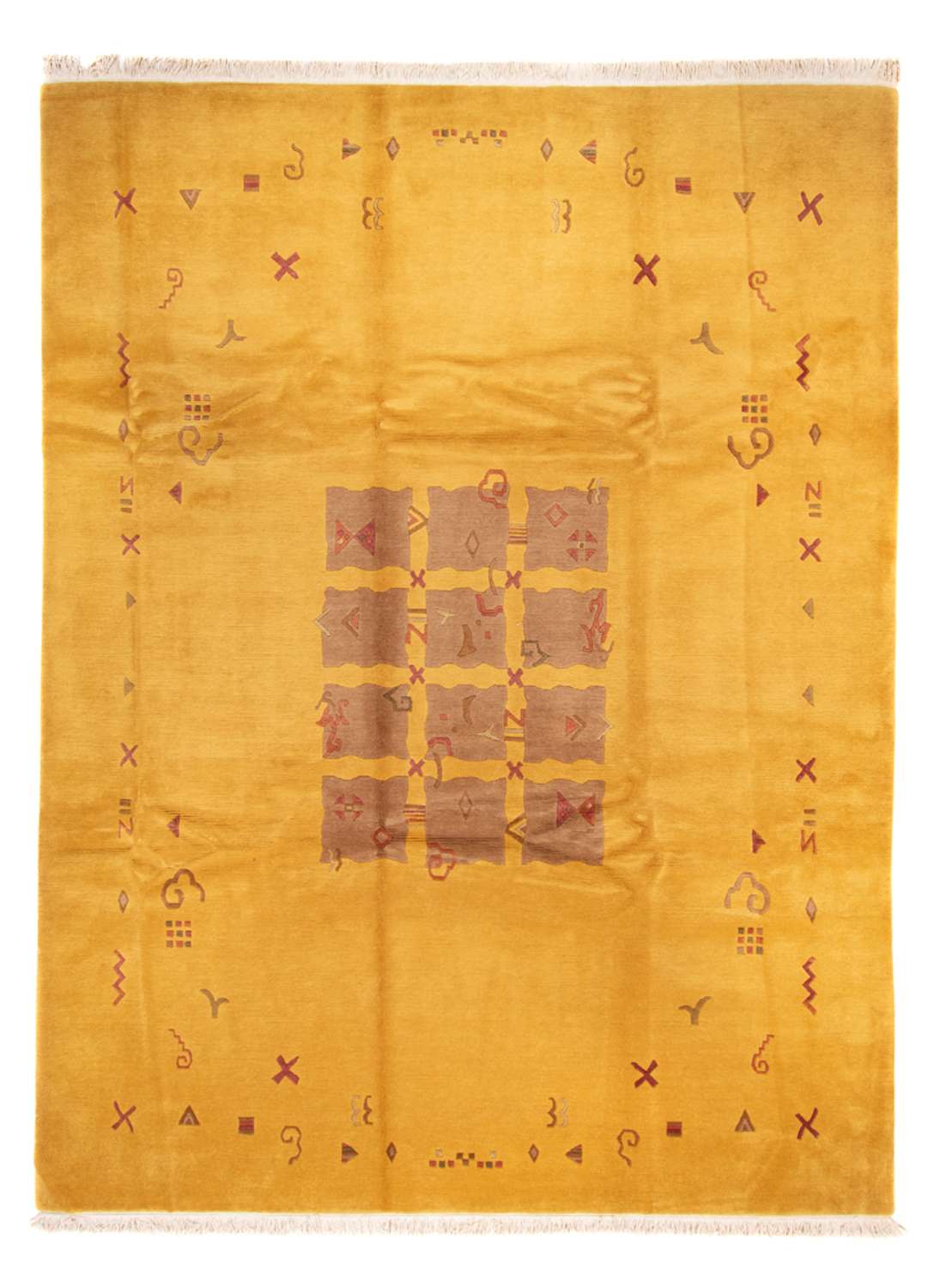 Nepal Rug - Royal - 355 x 256 cm - gold
