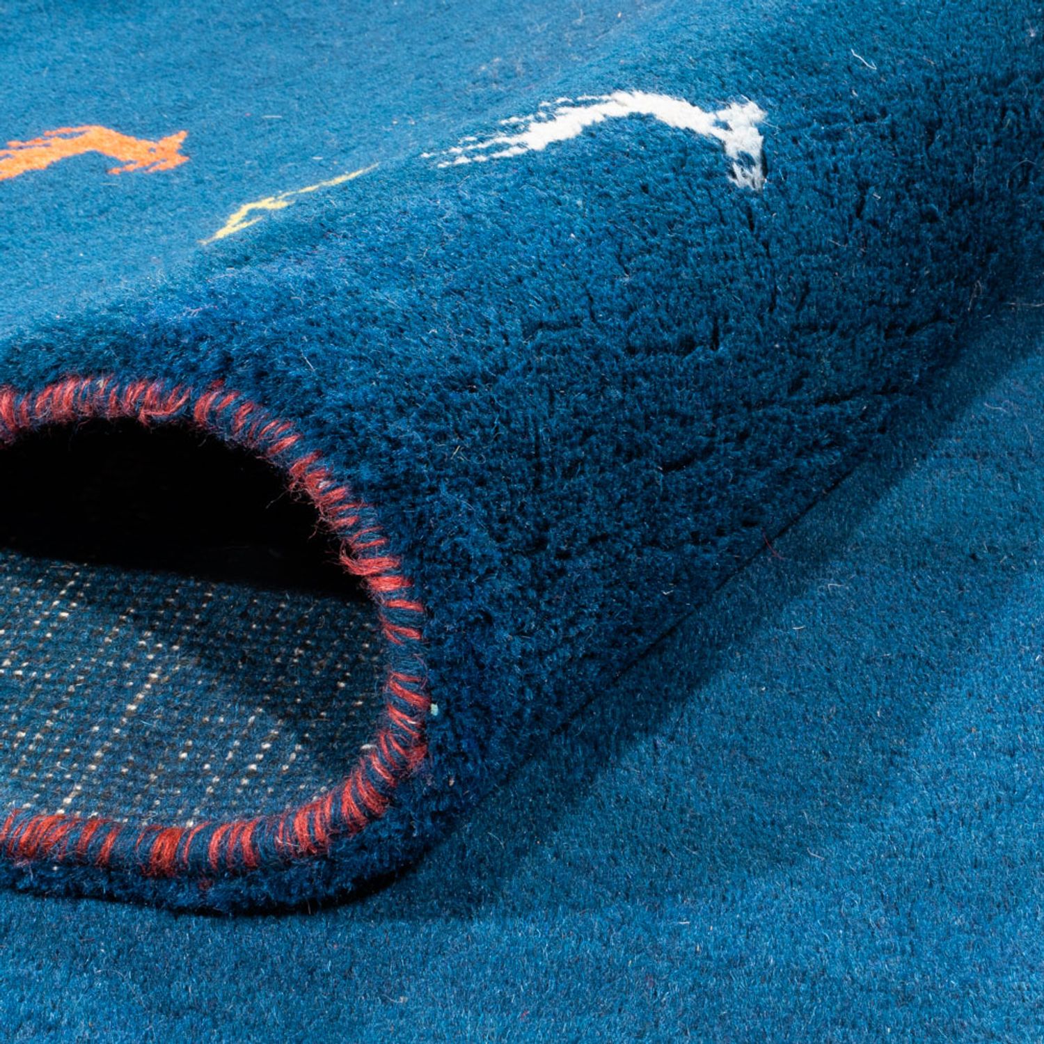 Gabbeh Rug - Indus - 345 x 262 cm - blue