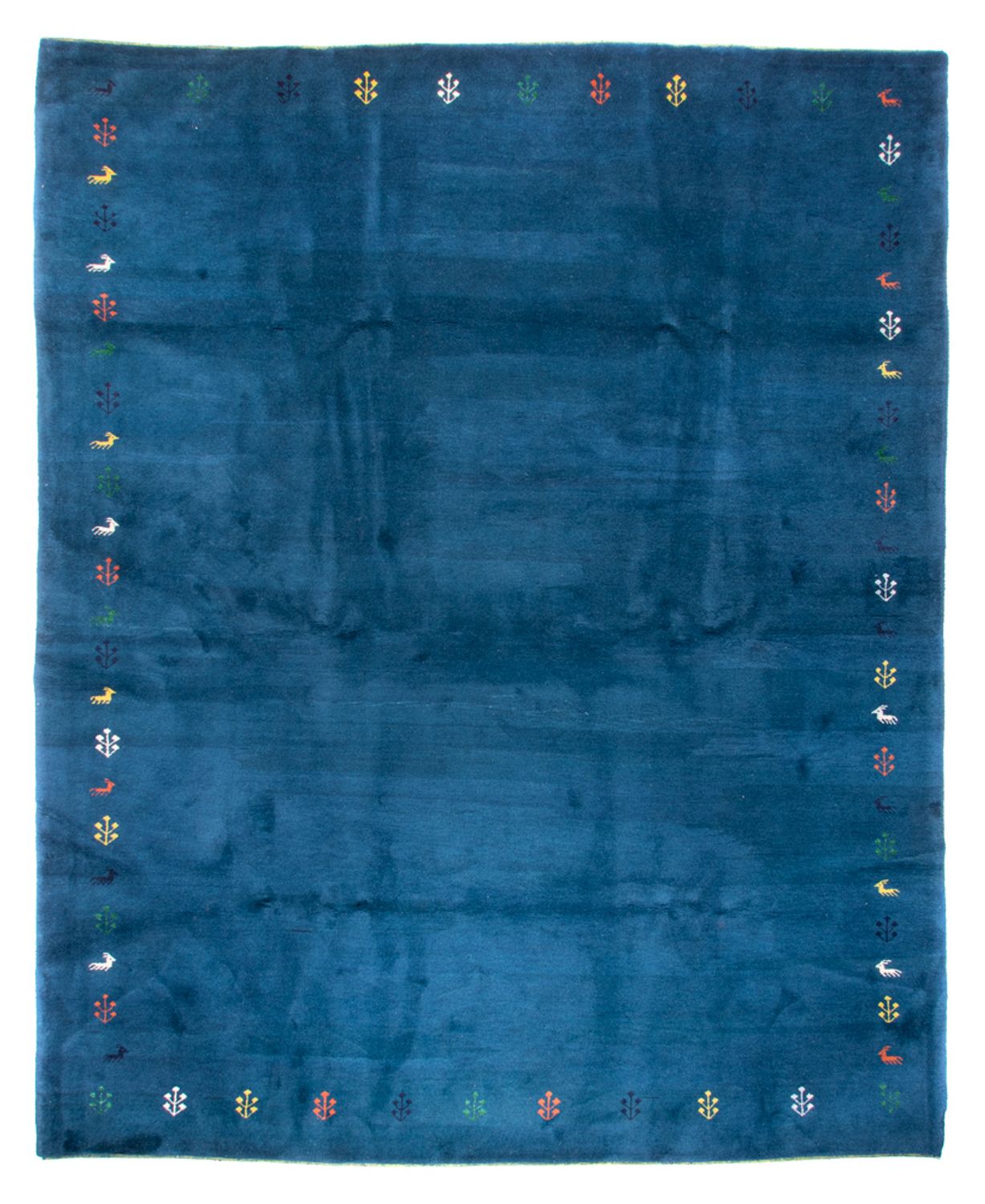 Gabbeh Rug - Indus - 395 x 313 cm - blue