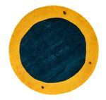 Gabbeh Rug - Indus round  - 193 x 193 cm - blue