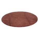 Rug round  - 189 x 189 cm - brown