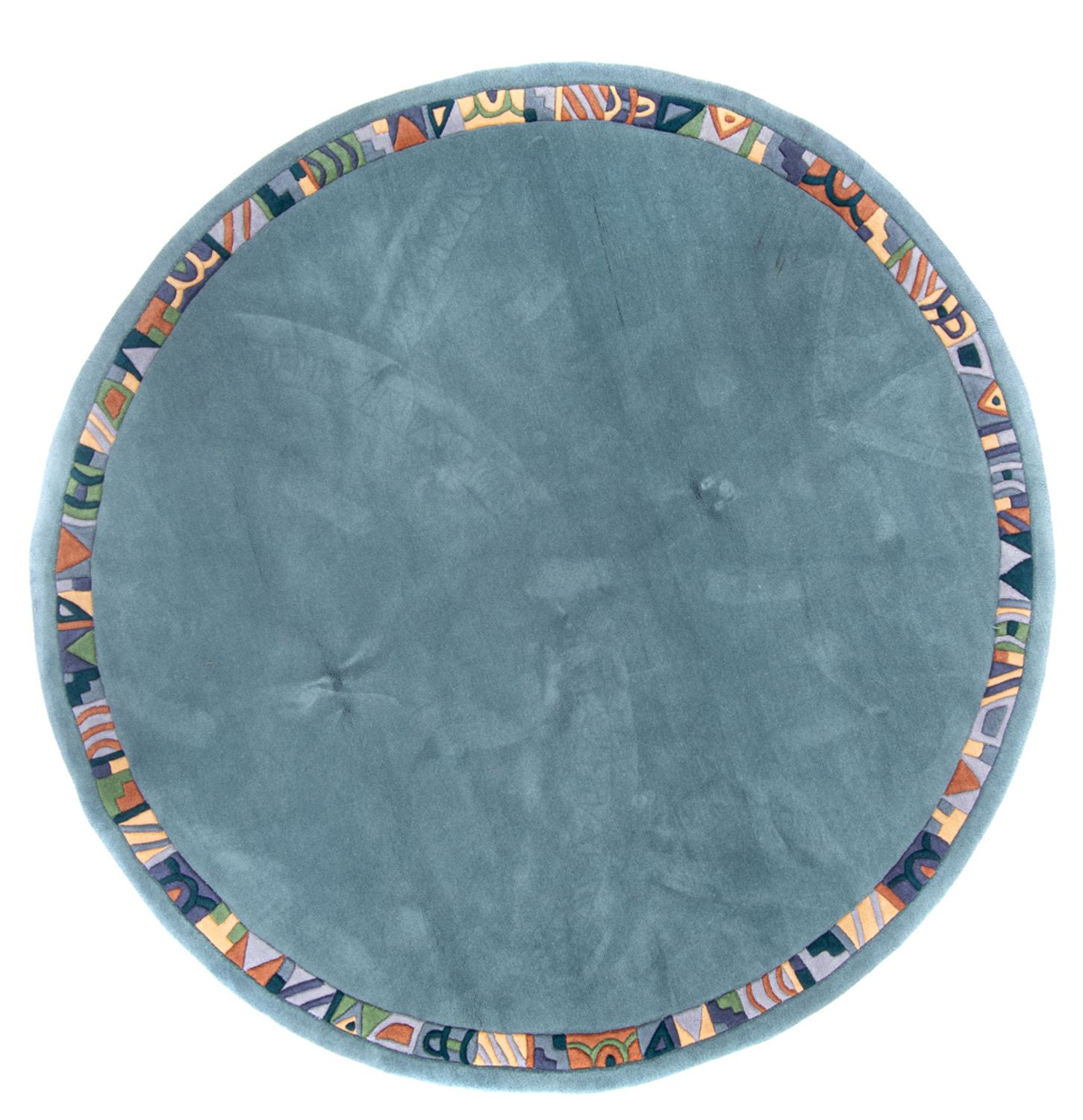 Nepal Rug round  - 250 x 250 cm - blue