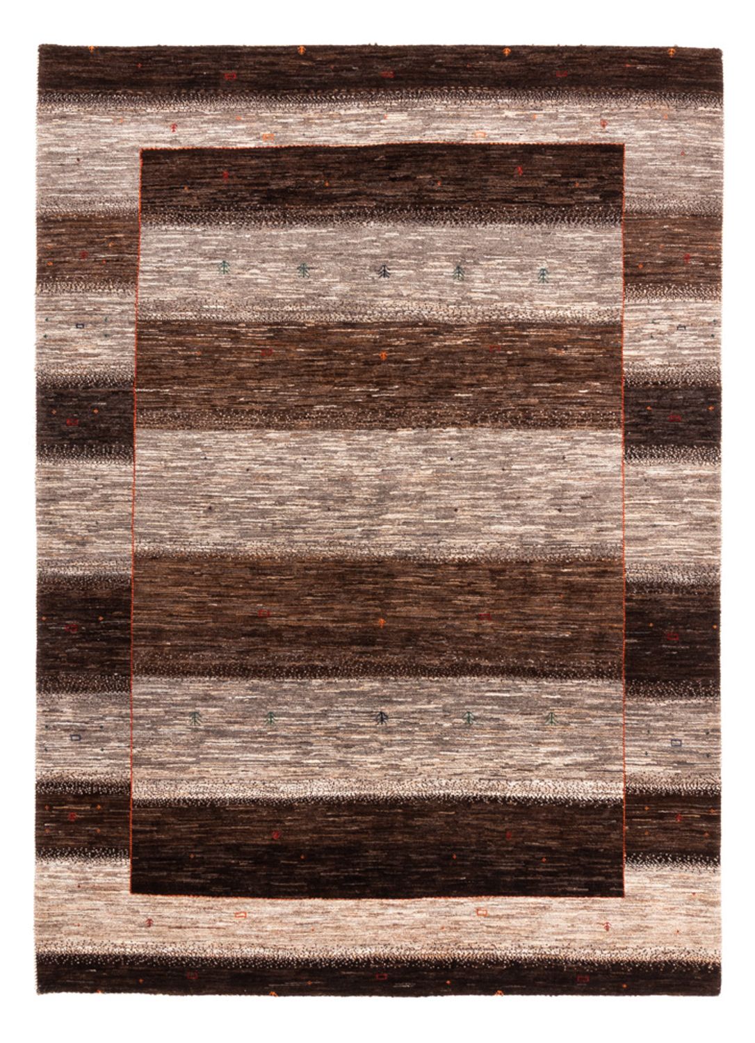 Gabbeh Rug - Loribaft Perser - 238 x 174 cm - natural