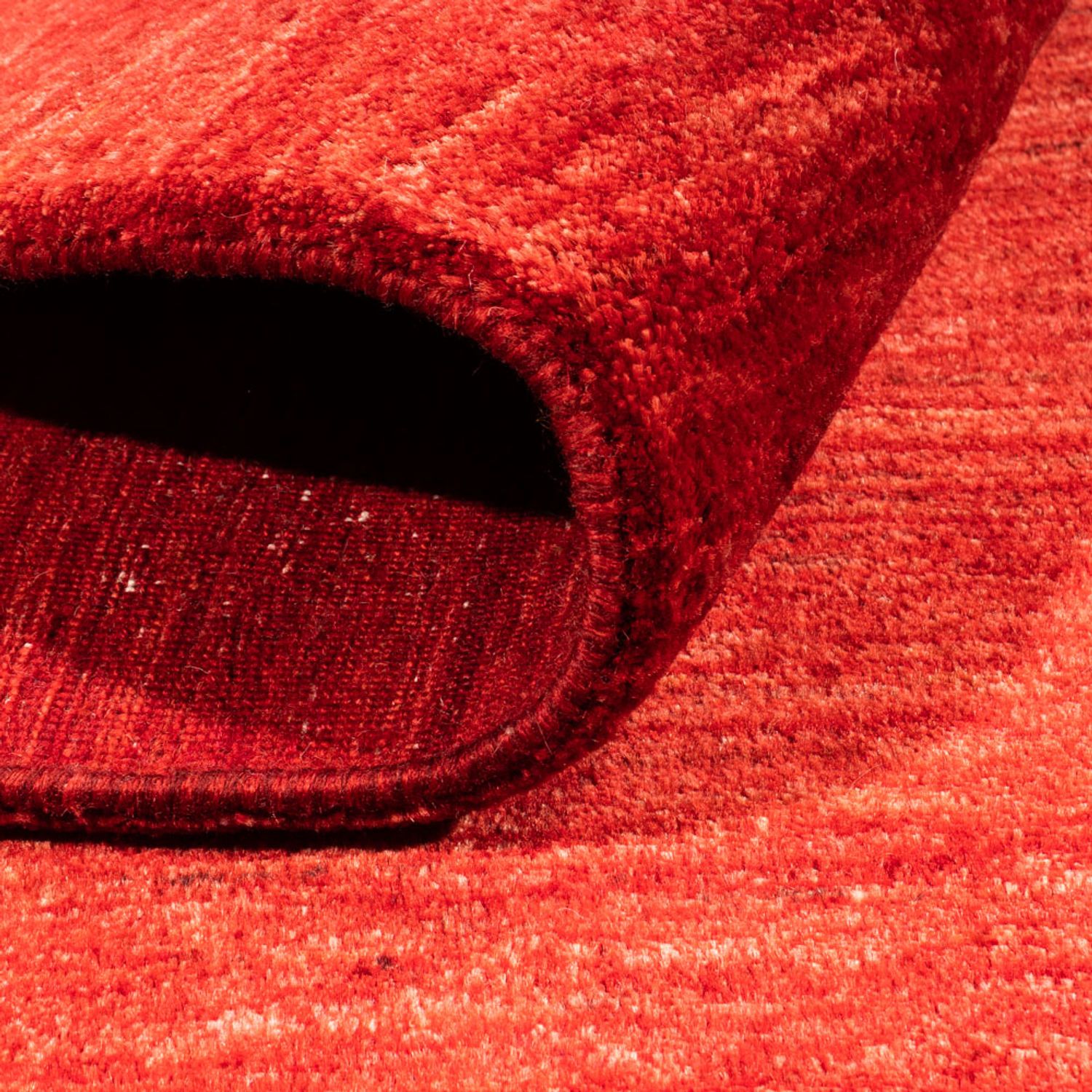 Gabbeh Rug - Loribaft Perser - 223 x 174 cm - red