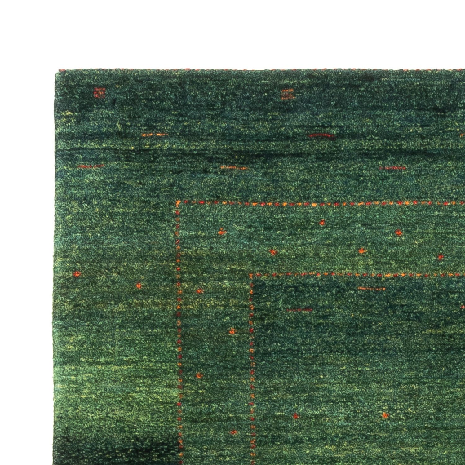 Gabbeh Rug - Loribaft Perser - 164 x 110 cm - green