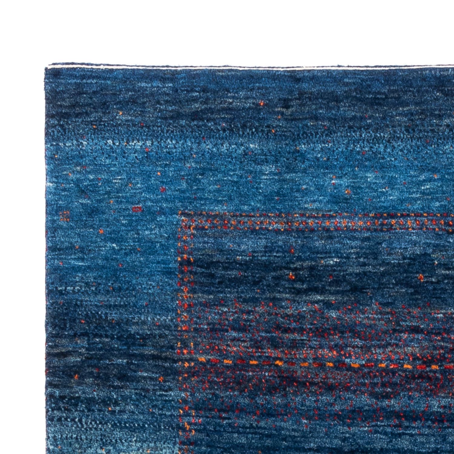 Gabbeh Rug - Loribaft Perser - 190 x 128 cm - blue