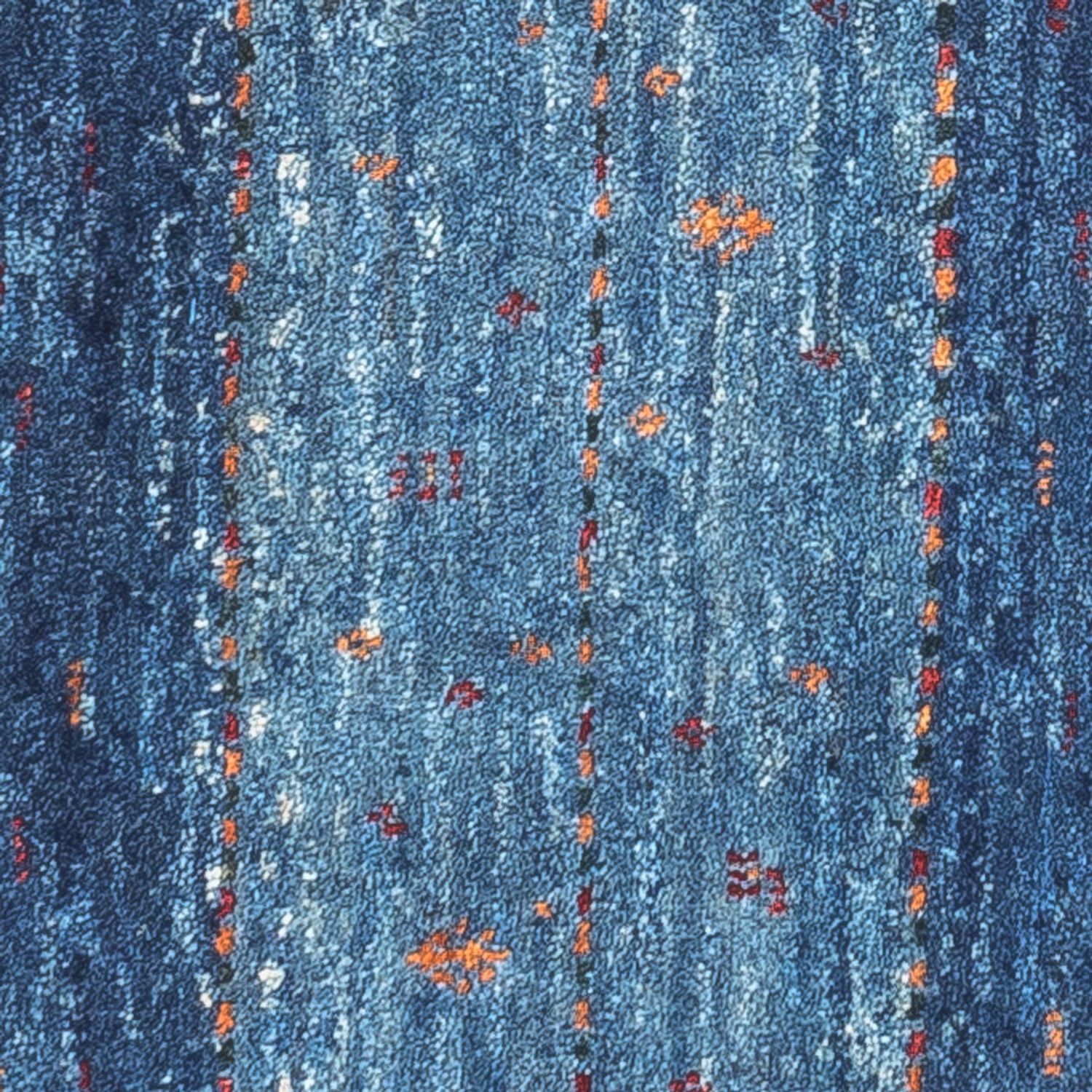 Gabbeh Rug - Loribaft Perser - 63 x 50 cm - blue