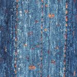 Gabbeh Rug - Loribaft Perser - 63 x 50 cm - blue