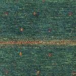 Gabbeh Rug - Loribaft Perser - 126 x 88 cm - green