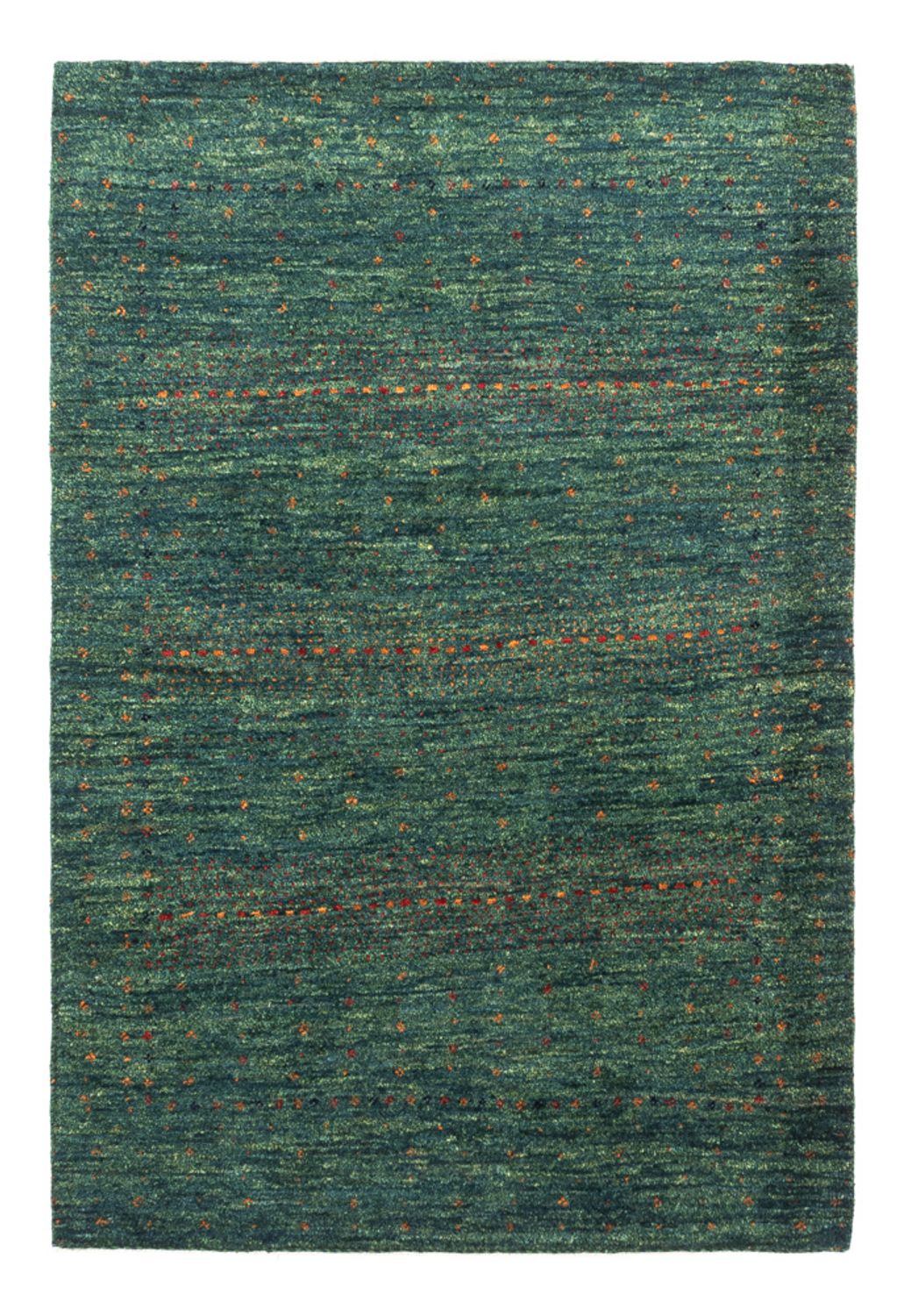 Gabbeh Rug - Loribaft Perser - 124 x 87 cm - green