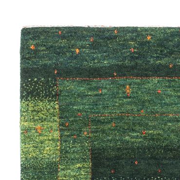 Gabbeh Rug - Loribaft Perser - 129 x 82 cm - green