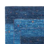 Gabbeh Rug - Loribaft Perser - 129 x 85 cm - blue