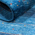 Gabbeh Rug - Loribaft Perser - 129 x 85 cm - blue