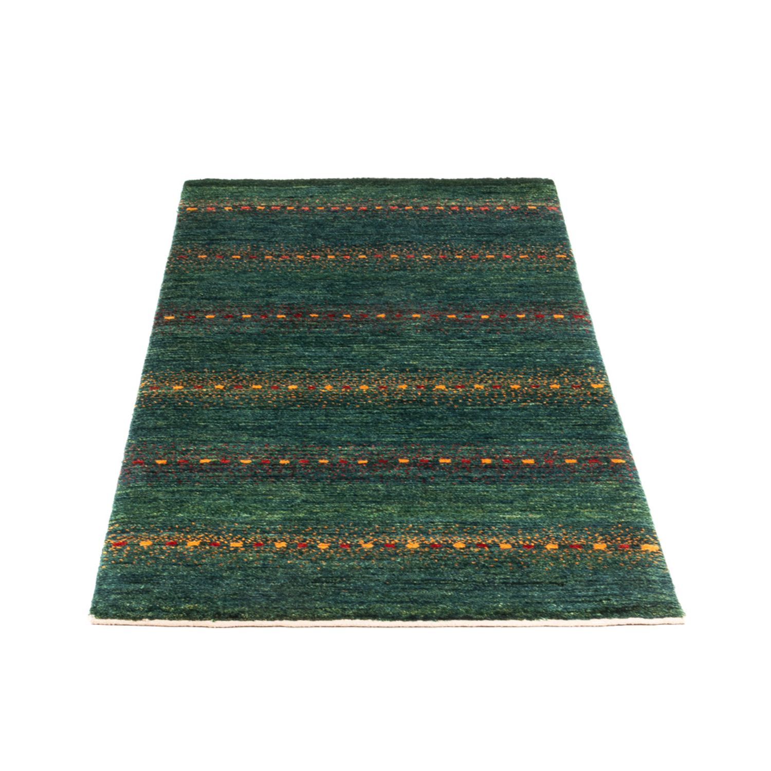 Gabbeh Rug - Loribaft Perser - 136 x 68 cm - green