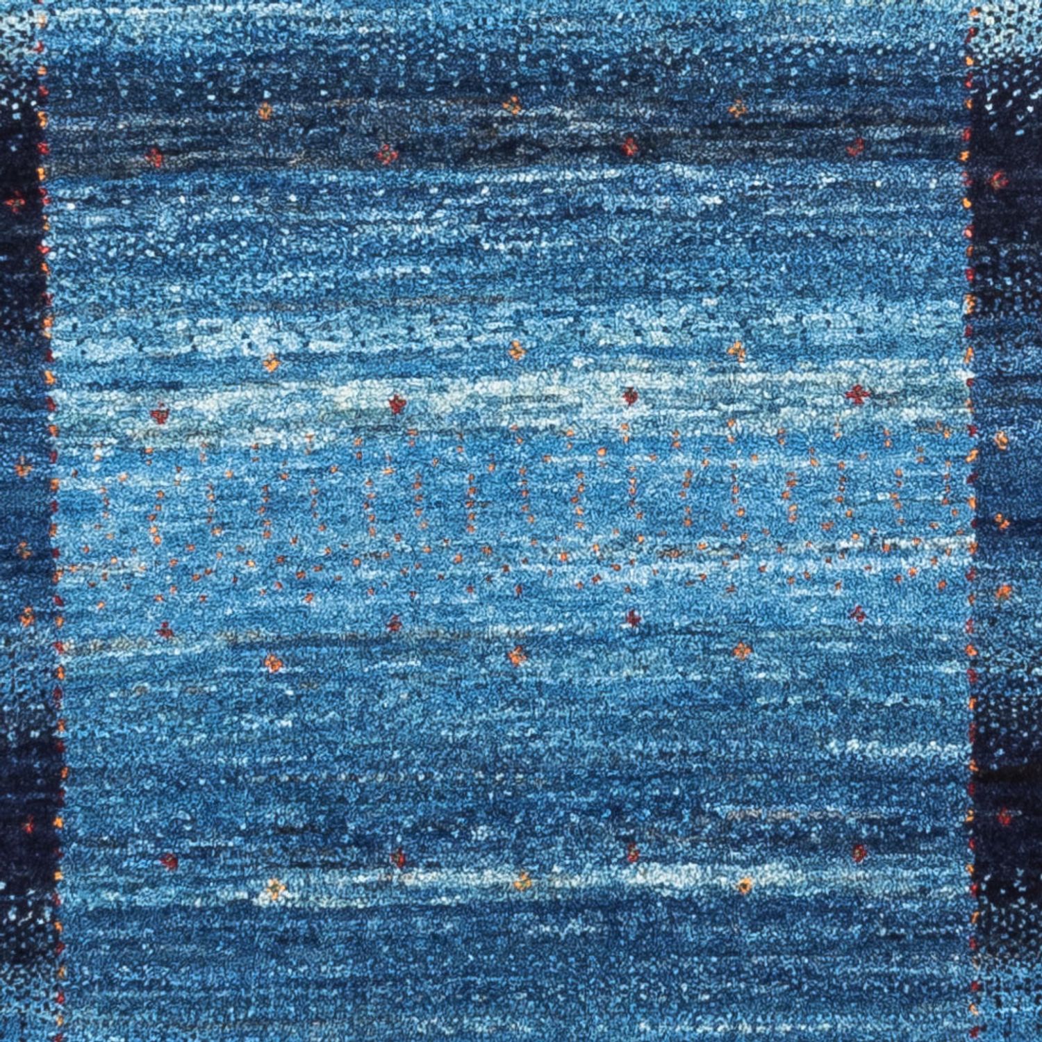 Gabbeh Rug - Loribaft Perser - 129 x 84 cm - blue