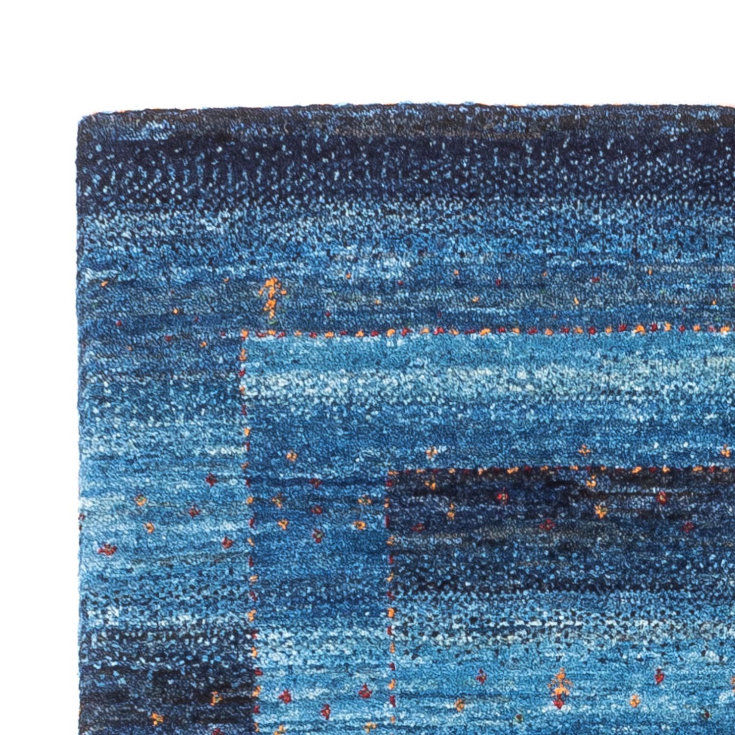 Gabbeh Rug - Loribaft Perser - 129 x 84 cm - blue