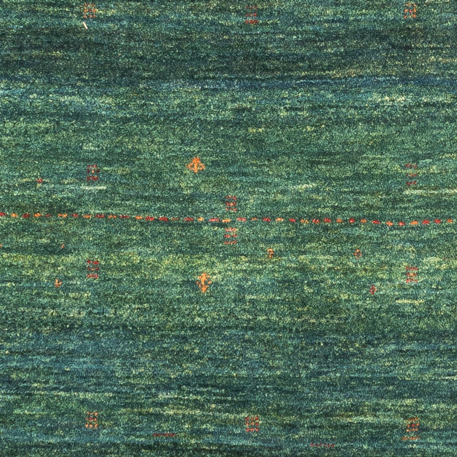 Gabbeh Rug - Loribaft Perser - 133 x 84 cm - green