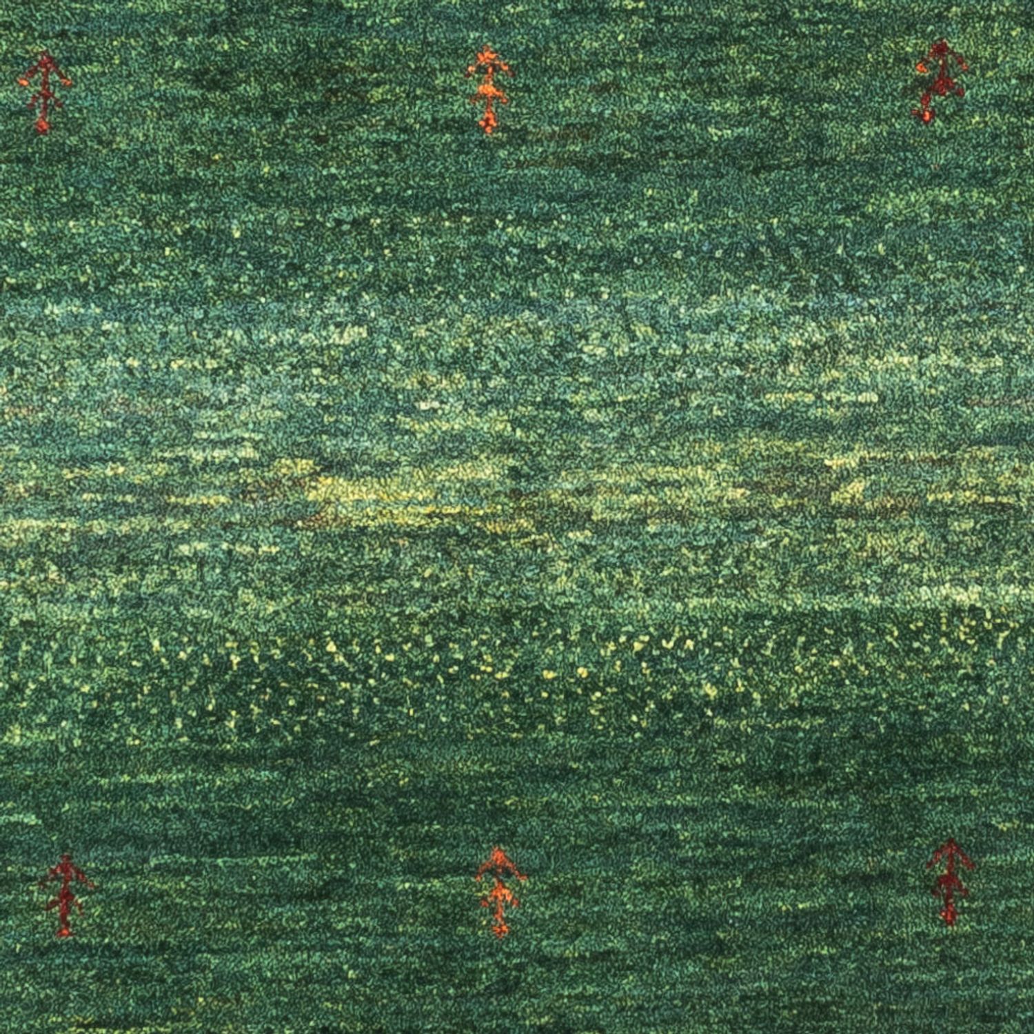 Gabbeh Rug - Loribaft Perser - 120 x 80 cm - green