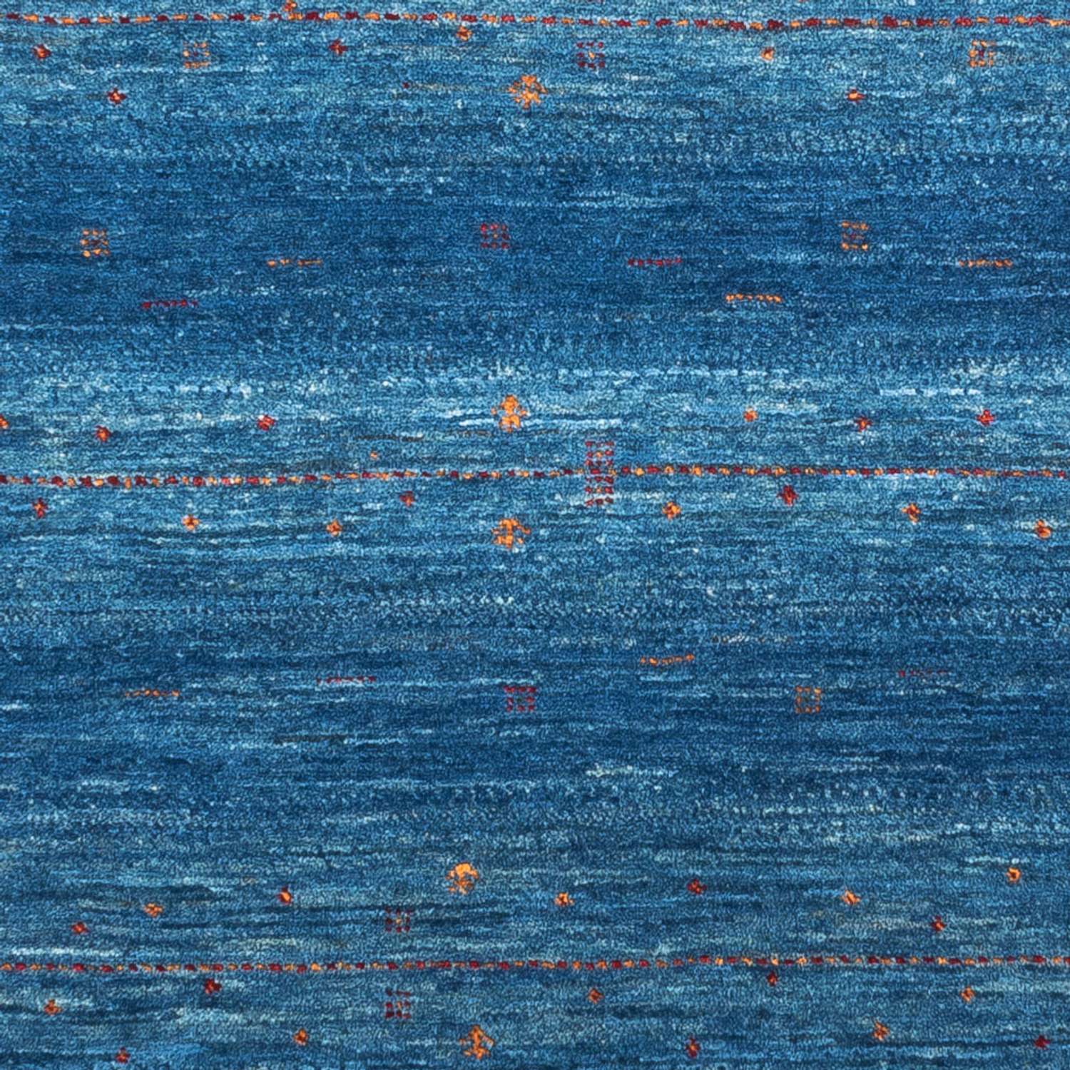 Gabbeh Rug - Loribaft Perser - 131 x 85 cm - blue