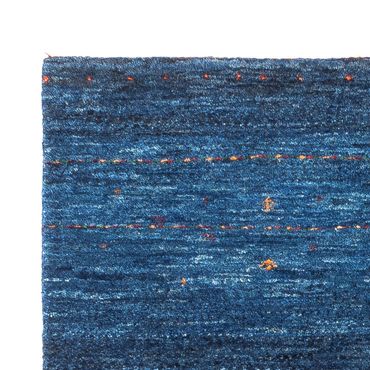 Gabbeh Rug - Loribaft Perser - 132 x 83 cm - blue