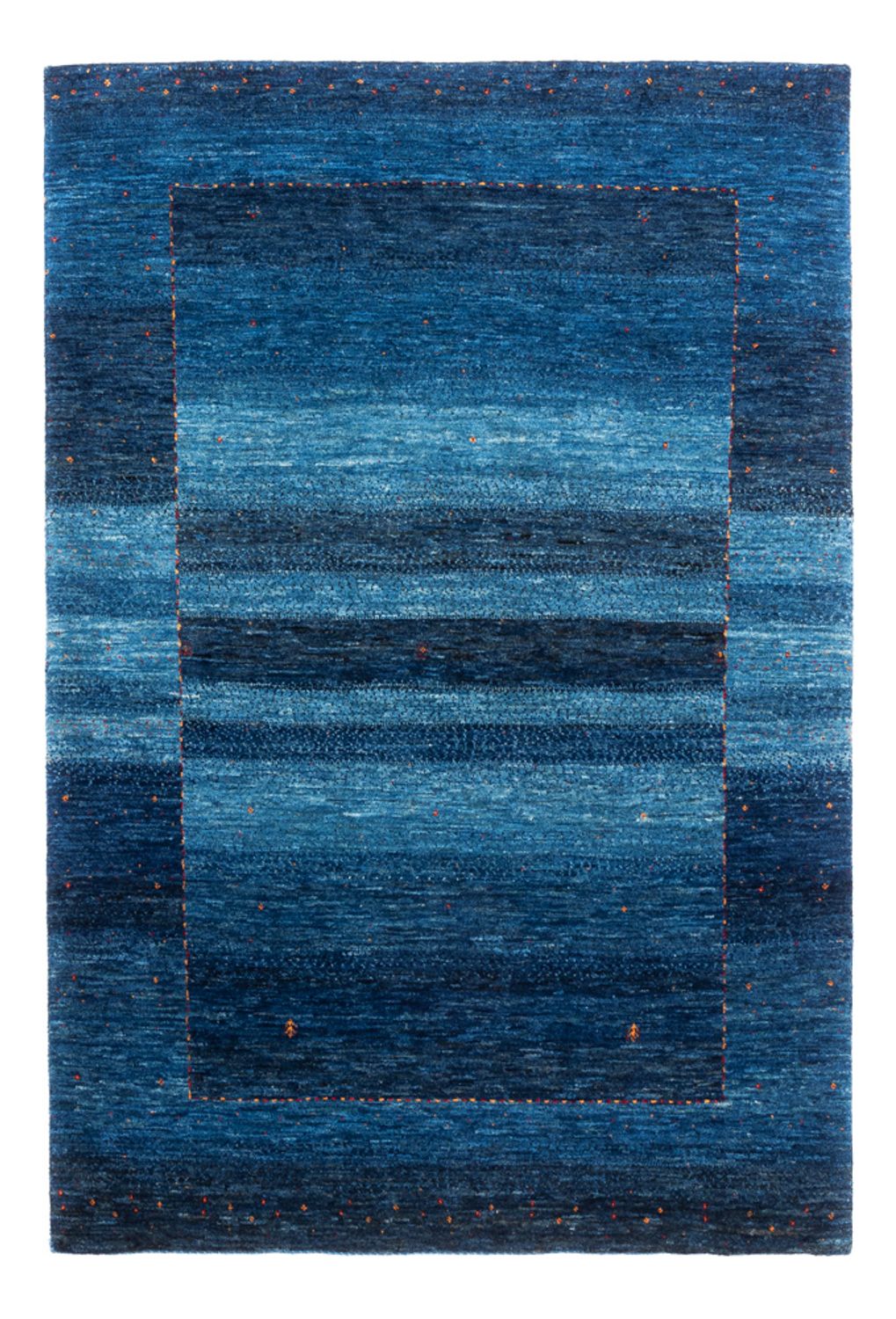 Gabbeh Rug - Loribaft Perser - 184 x 125 cm - blue