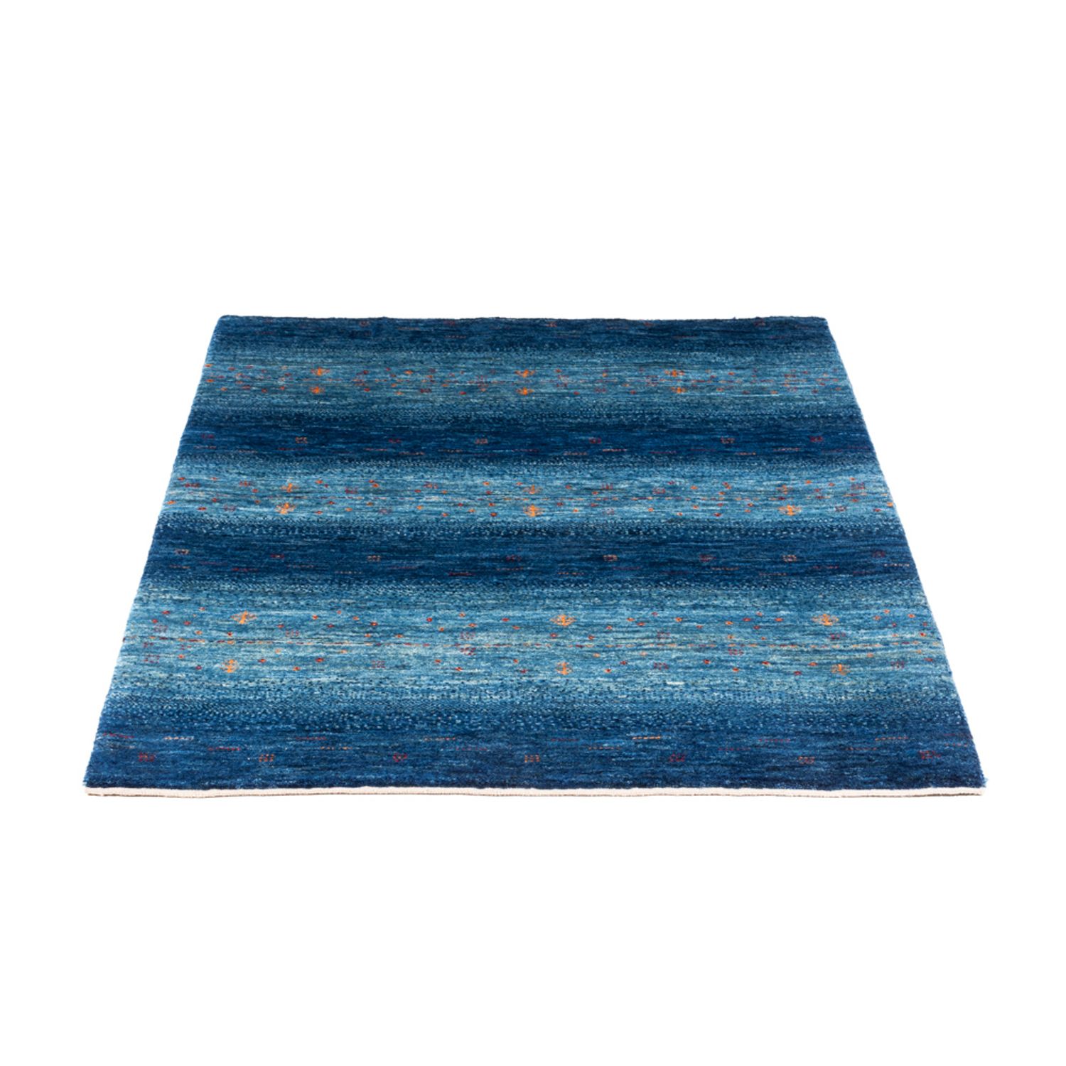 Gabbeh Rug - Loribaft Perser - 116 x 92 cm - blue