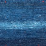 Gabbeh Rug - Loribaft Perser - 110 x 80 cm - blue