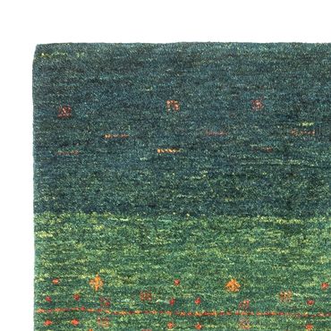 Gabbeh Rug - Loribaft Perser - 130 x 85 cm - green