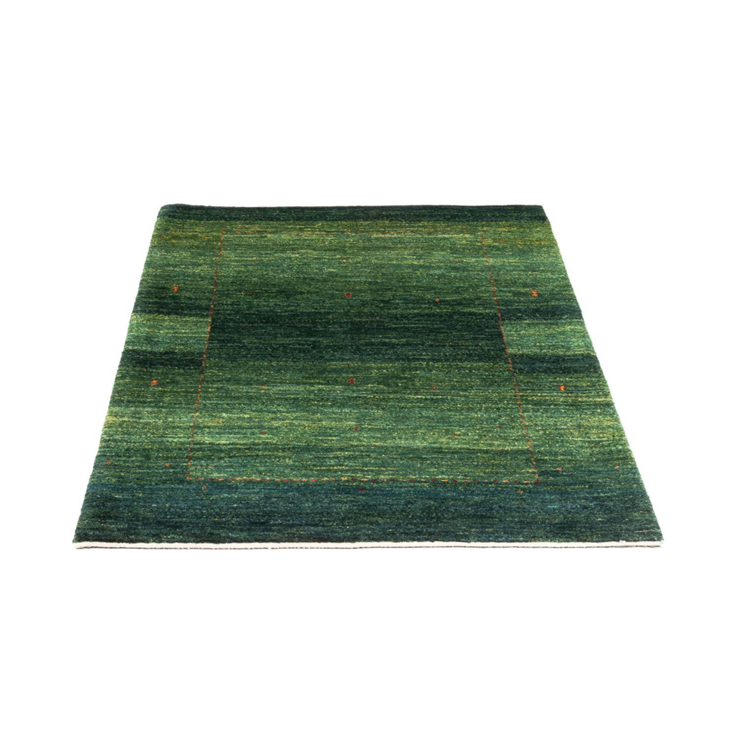 Gabbeh Rug - Loribaft Perser - 117 x 86 cm - green