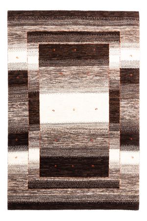 Gabbeh Rug - Loribaft Perser - 187 x 129 cm - grey