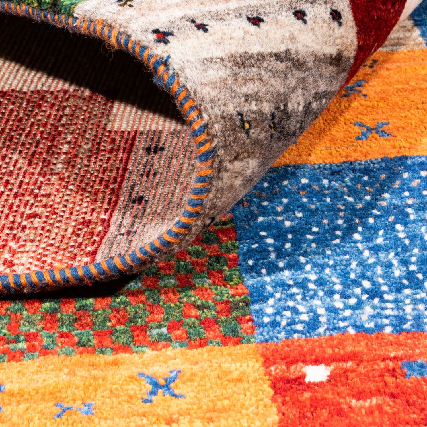 Gabbeh Rug - Loribaft Perser - Royal - 232 x 162 cm - multicolored