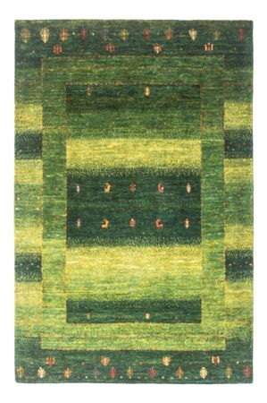 Gabbeh Rug - Loribaft Perser - 148 x 98 cm - green