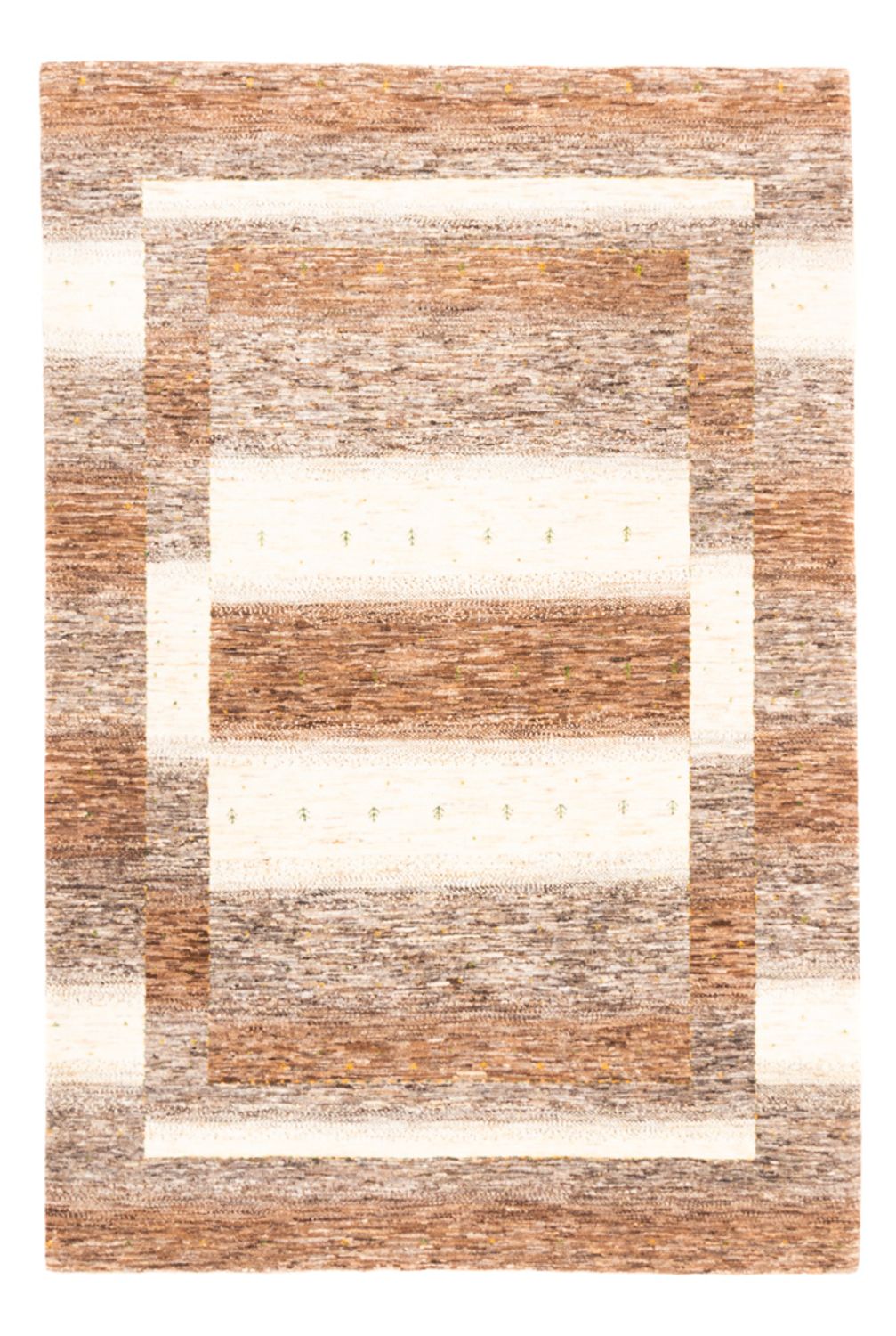 Gabbeh Rug - Loribaft Perser - 252 x 174 cm - natural