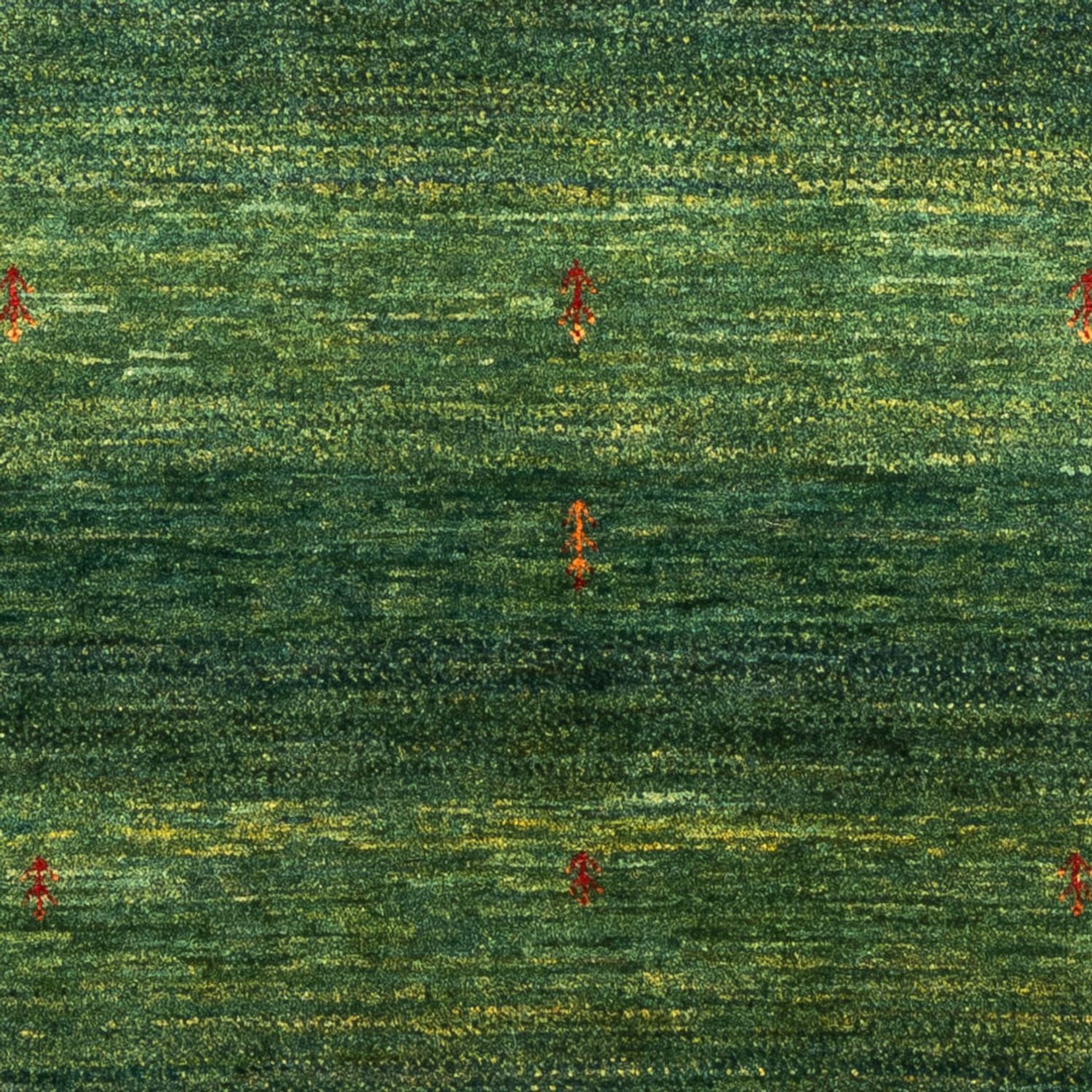 Gabbeh Rug - Loribaft Perser - 192 x 126 cm - green