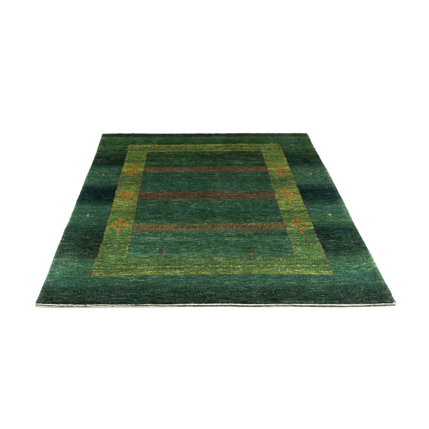 Gabbeh Rug - Loribaft Perser - 190 x 132 cm - green